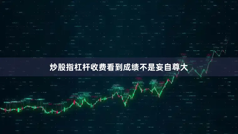 炒股指杠杆收费看到成绩不是妄自尊大